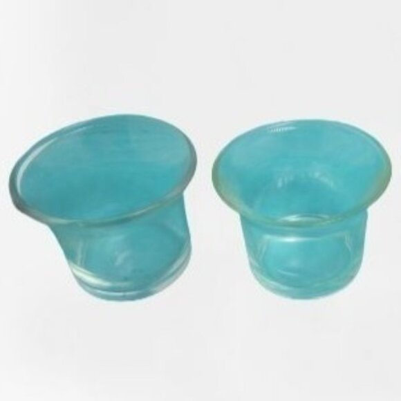 Clear Glass Votive Candle Holders Tealight Crafting Floral Wedding lot 2 - Picture 2 of 6